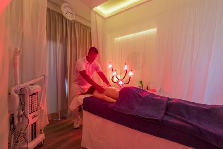 Treatment room in the Spa