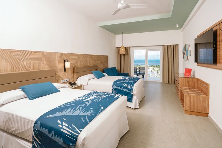 Double guest room iwth ocean view