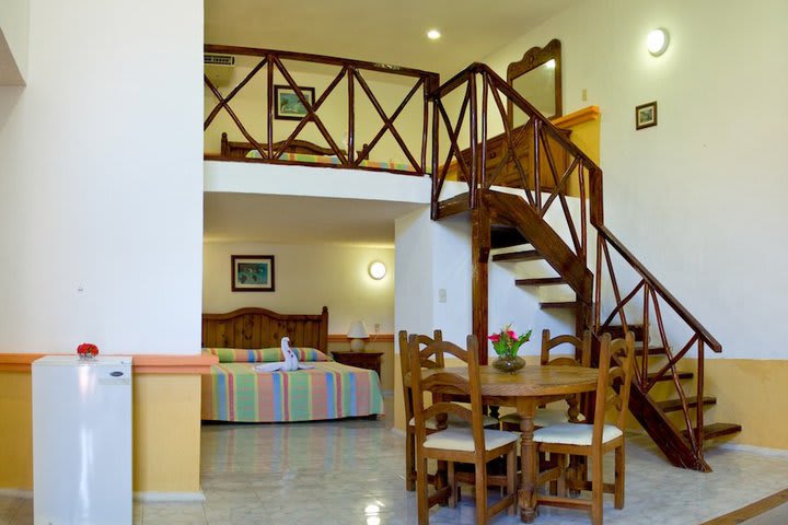 Master suite del Hotel Vista Caribe en Playa del Carmen