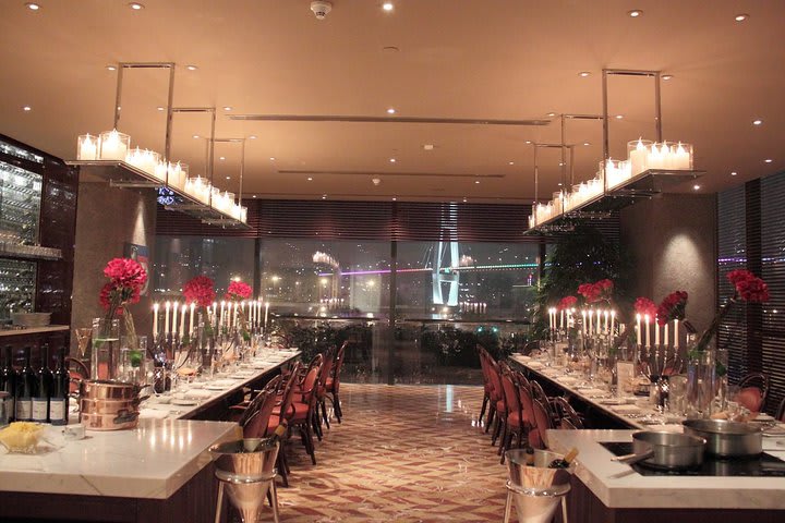 El restaurante Basilico del InterContinental Shanghai Expo tiene una cocina abierta