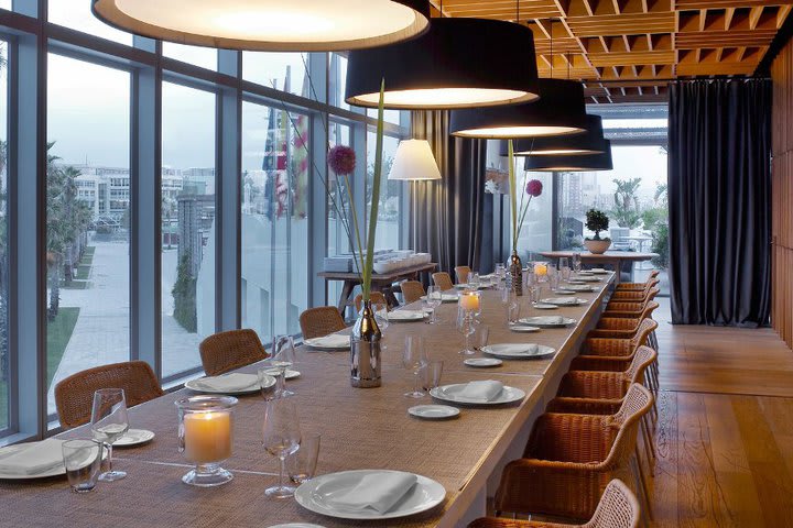 Bravo 24 restaurant at W, hotel in Barcelona