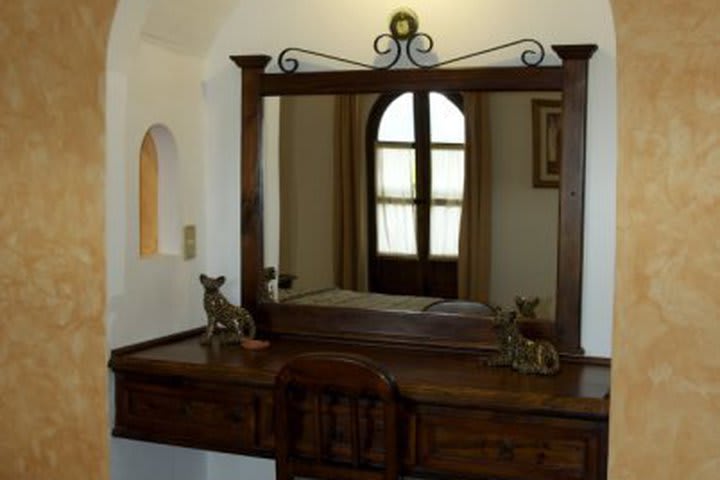 Guest room at Rincon de los Arcos, hotel in San Cristobal de las Casas, Chiapas