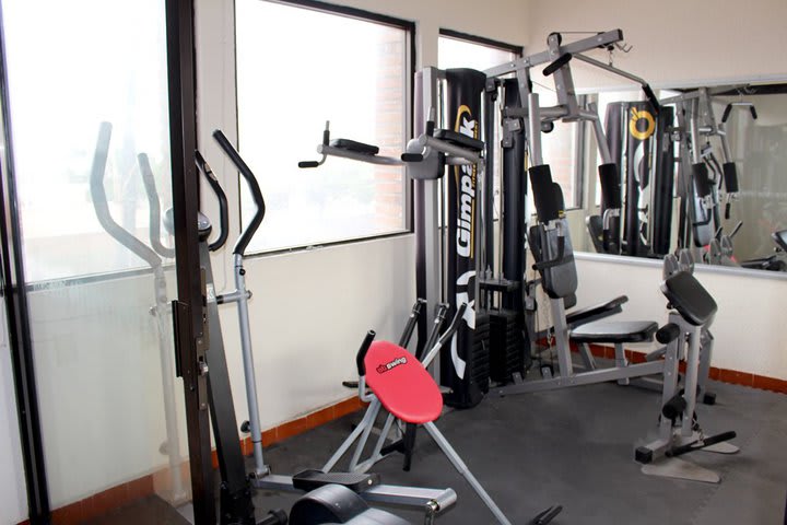 Interior del gimnasio