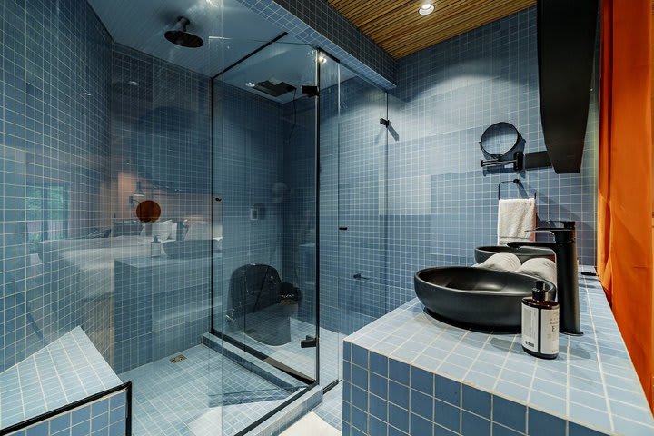 Bathroom in a Mood room