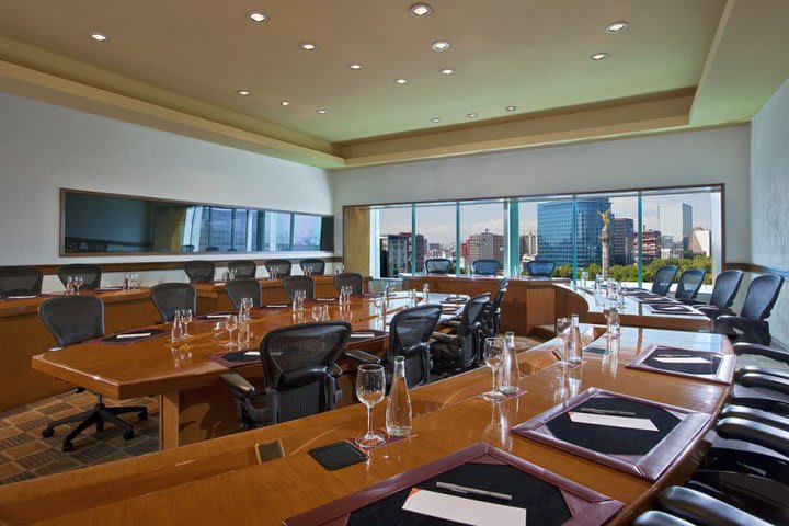 The boardroom can accommodate up to 35 guests