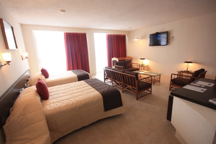 El hotel cuenta con master suites