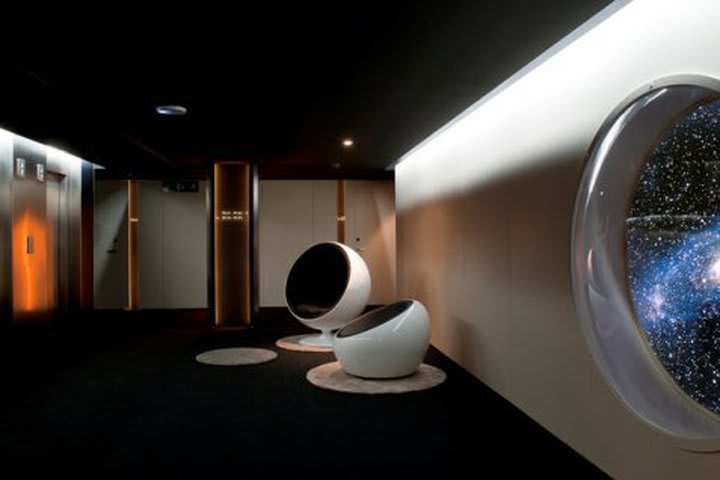 Lobby del hotel Barceló Sants