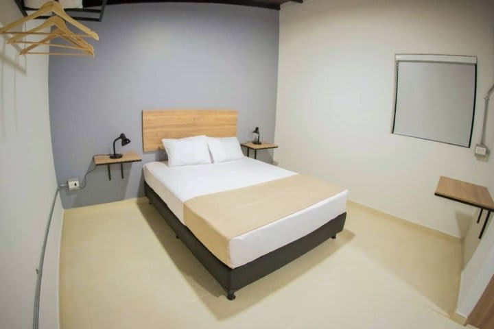 Standard guest room with a double bed