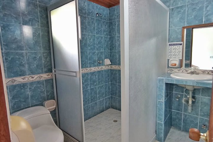 Baño privado de una habitación