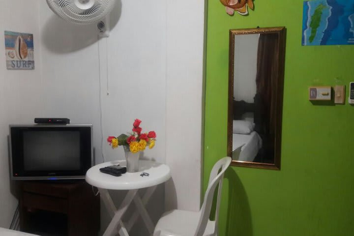 Amenidades en una habitación