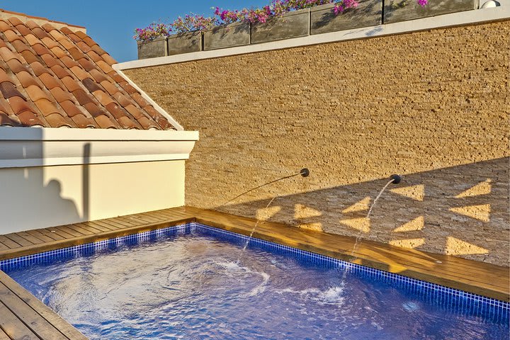 Piscina en la terraza