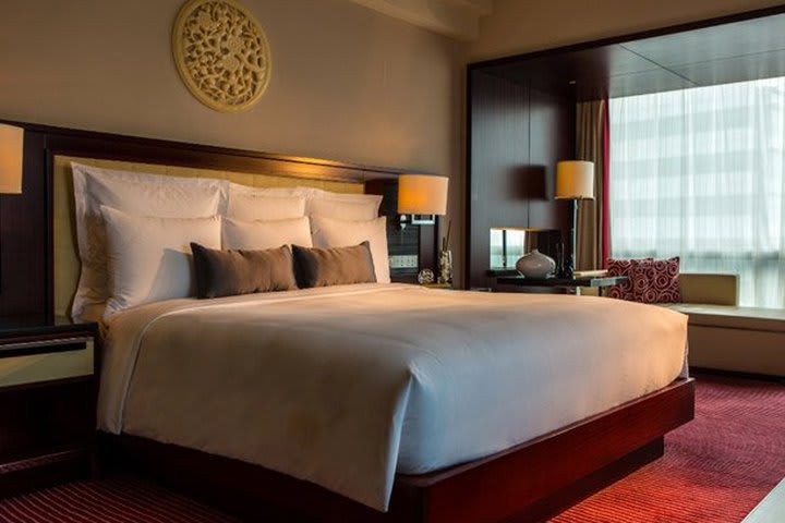 The Renaissance Capital hotel in Beijing has 521 guest rooms