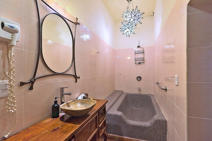 Bathroom with tub