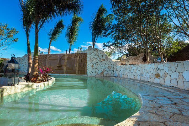 View of the outdoor pool