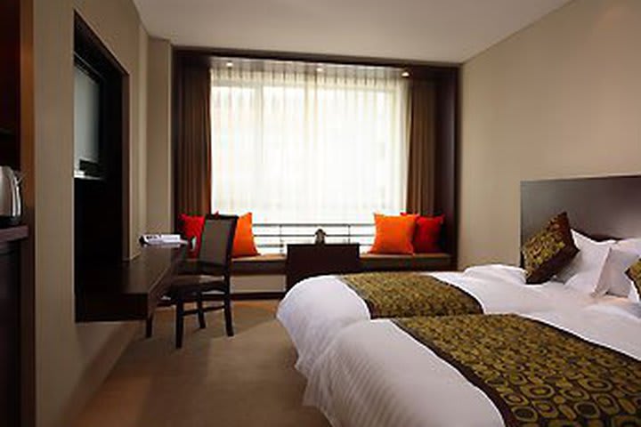 The Mercure Wanshang hotel in Beijing has 279 guest rooms