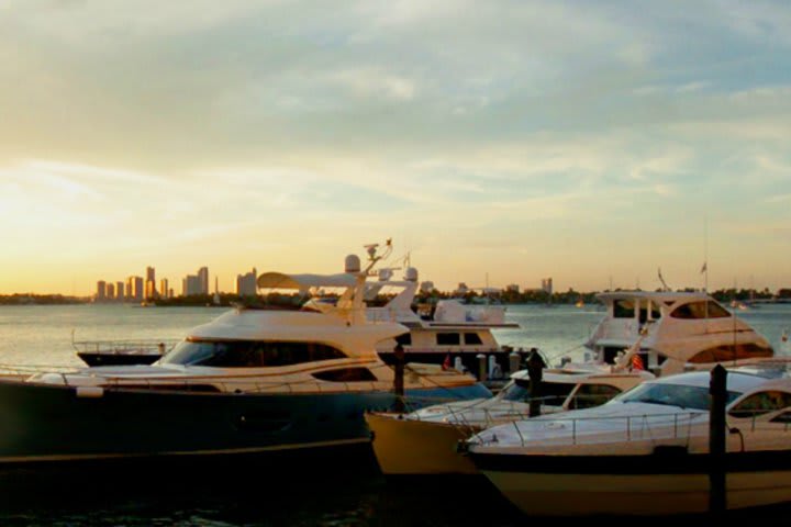 The Mondrian South Beach hotel has a marina