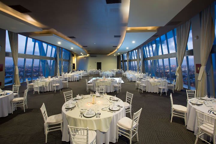 The hotel offers banquet service