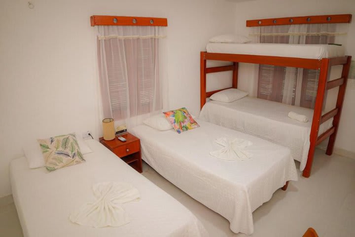 Habitación con litera