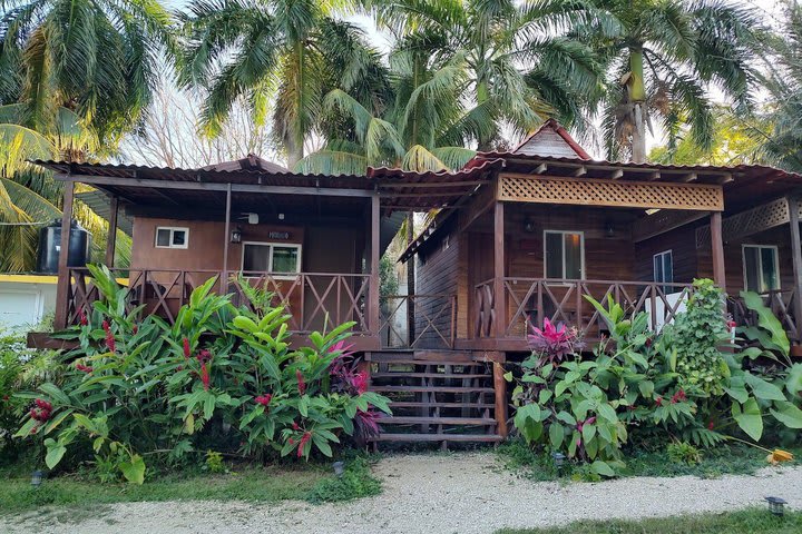 Exterior view of the cabins