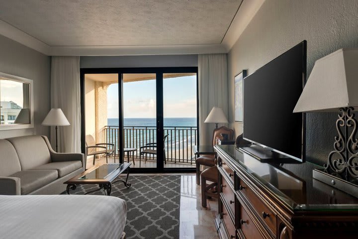 Some rooms offer ocean view