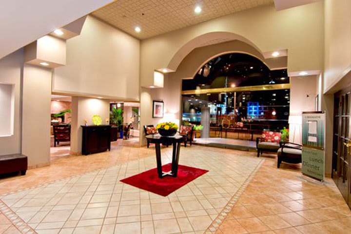 Lobby at the Quality Downtown - Inn at False Creek in Vancouver