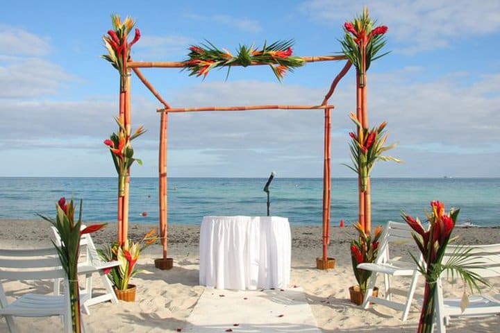 Se puede celebrar una boda en las instalaciones del resort