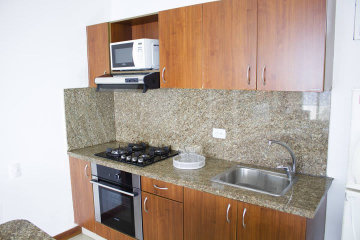 Cocina del apartamento CT22