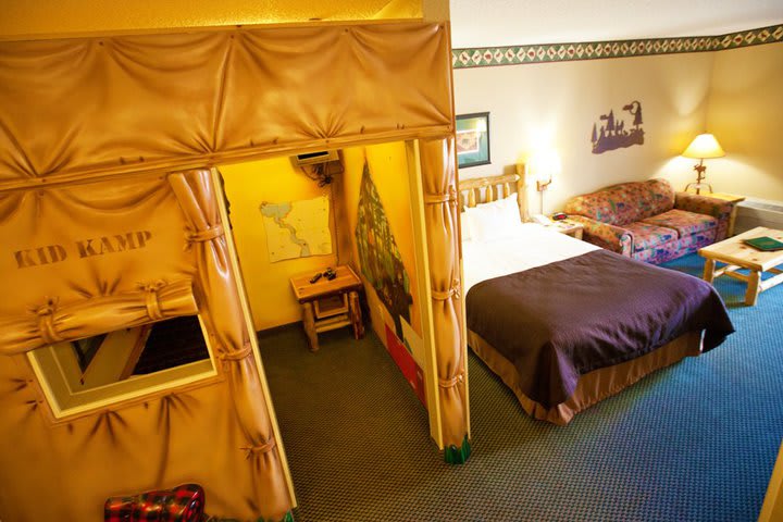 KidCabin del hotel Great Wolf Lodge en Ontario