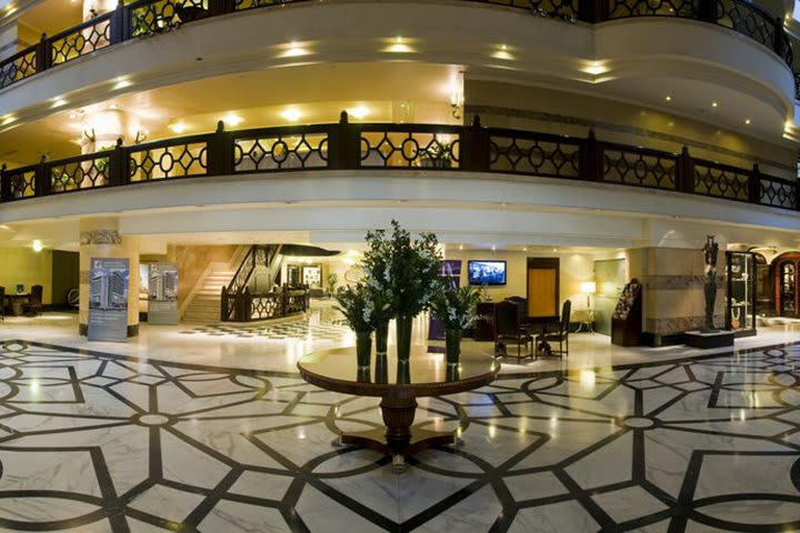 Lobby at the Panamericano Buenos Aires hotel