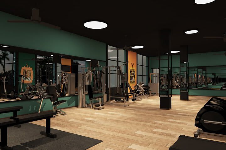 Gimnasio  (imagen generada por computadora)