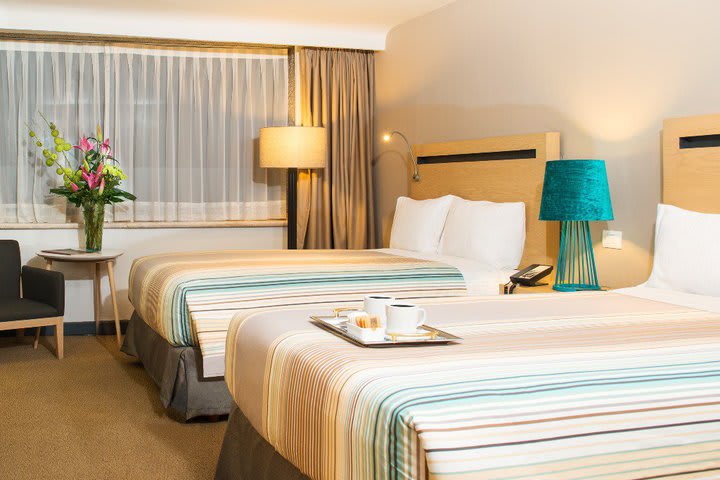 Guest room and suites offer air conditioning