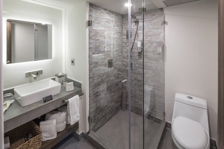 Bathroom in an executive suite