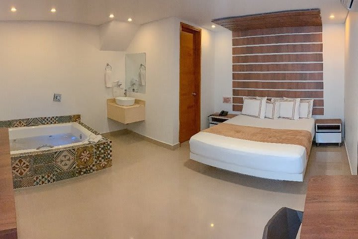 Junior suite con jacuzzi