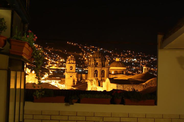 Vista del centro histórico desde la terraza