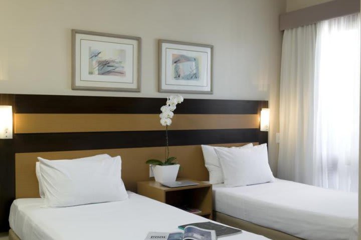 El hotel InterCity Piazza Navona Flat cuenta con 108 habitaciones