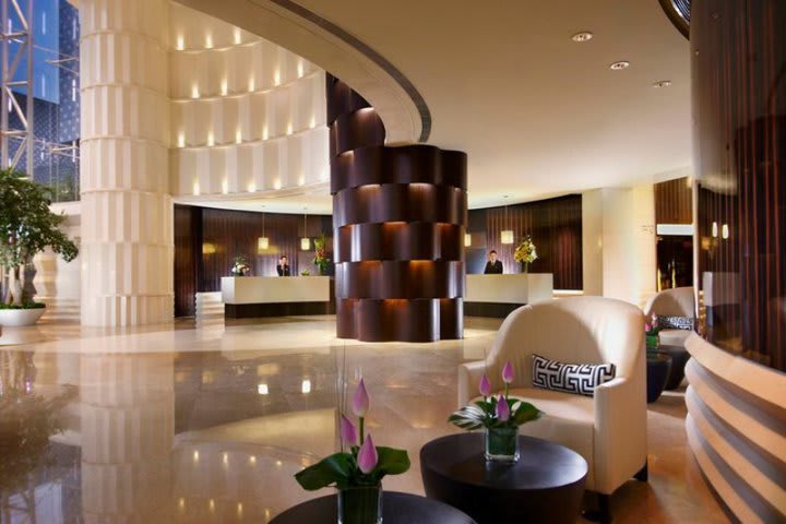 Lobby del Ascott Huai Hai Road Shanghai