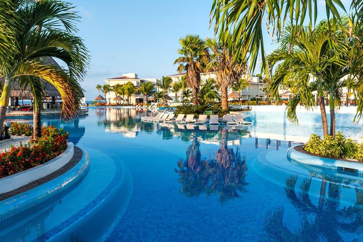 Pool at the hotel