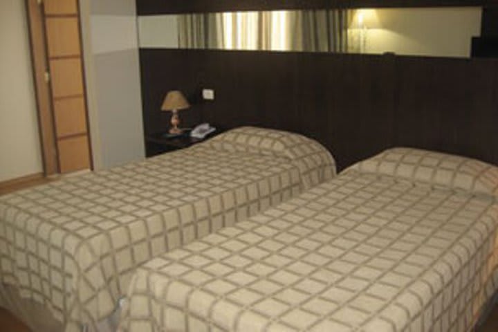 Guest room at Hotel Four Plus Trianon Paulista in Sao Paulo