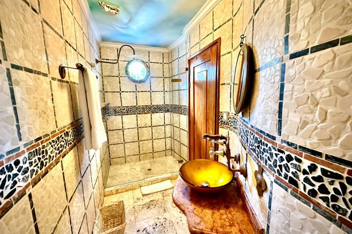 Interior of a bathroom