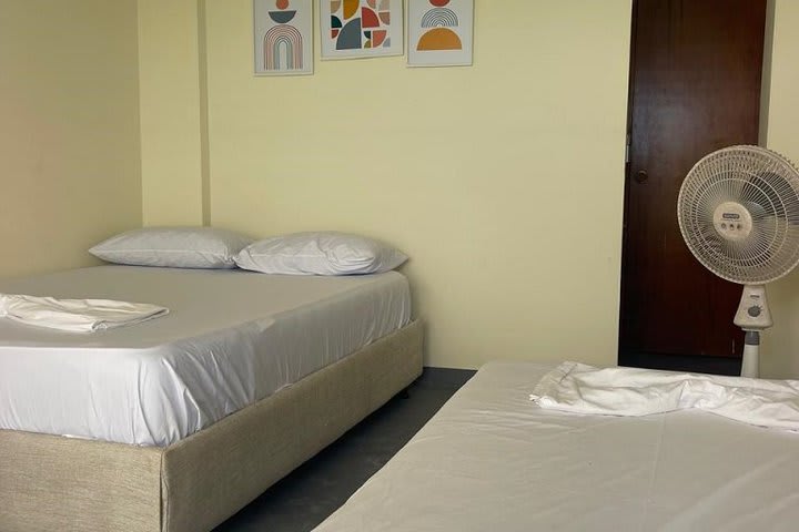 Habitación con dos camas