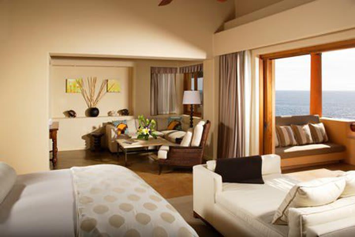 Beachfront junior suite at Esperanza Resot in Cabo San Lucas