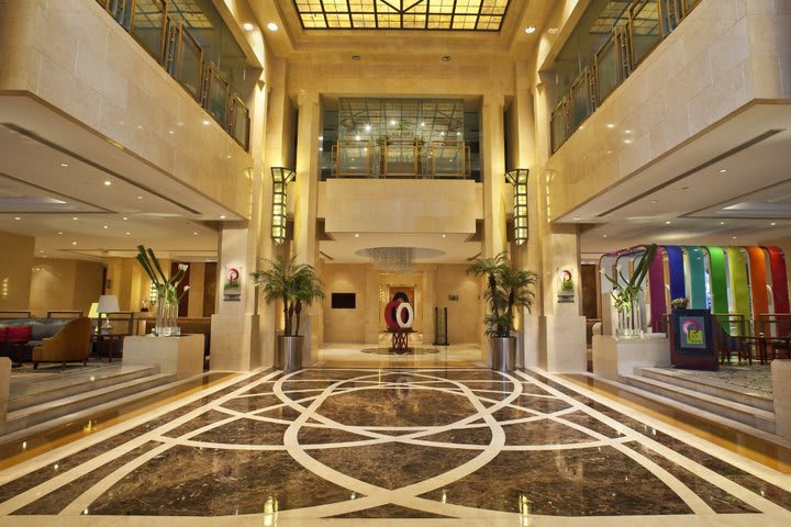 Lobby del Crowne Plaza Century Park Shanghai