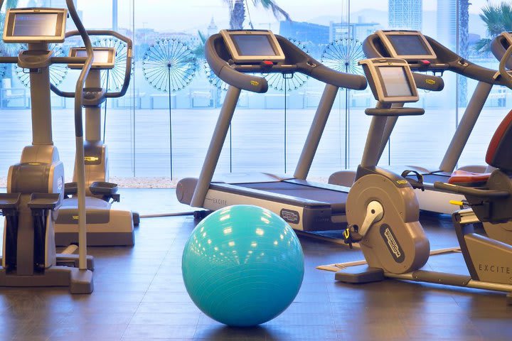 Fitness center at W Barcelona