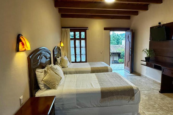 Habitación con dos camas