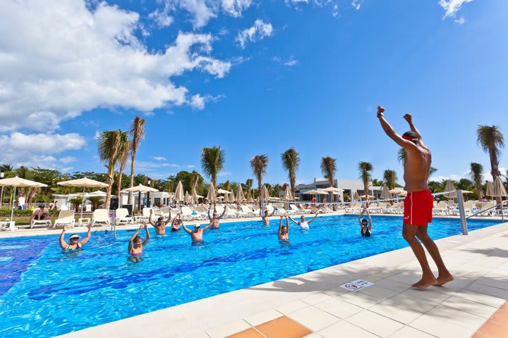 Actividades en la piscina