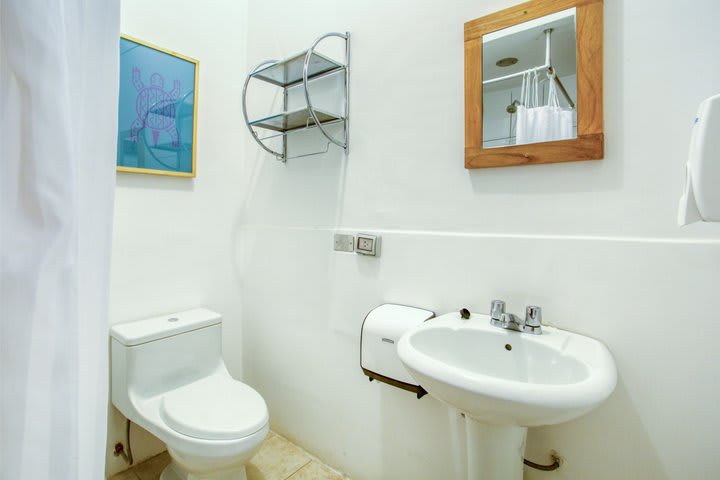 Shared bathroom