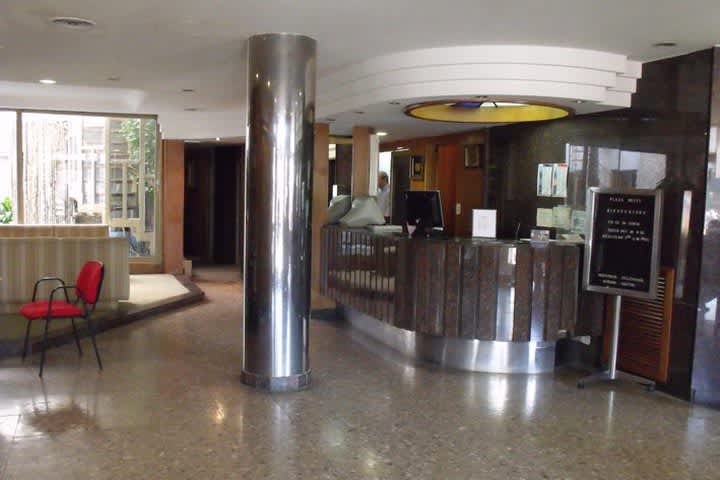Recepción de Hotel Plaza Rosario
