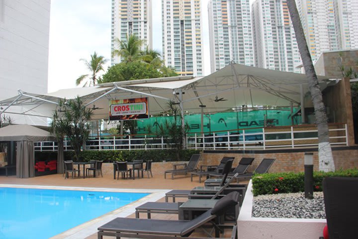 El restaurante Crostini está al aire libre