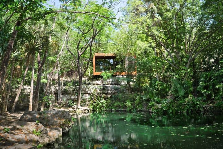 Cenote en el spa