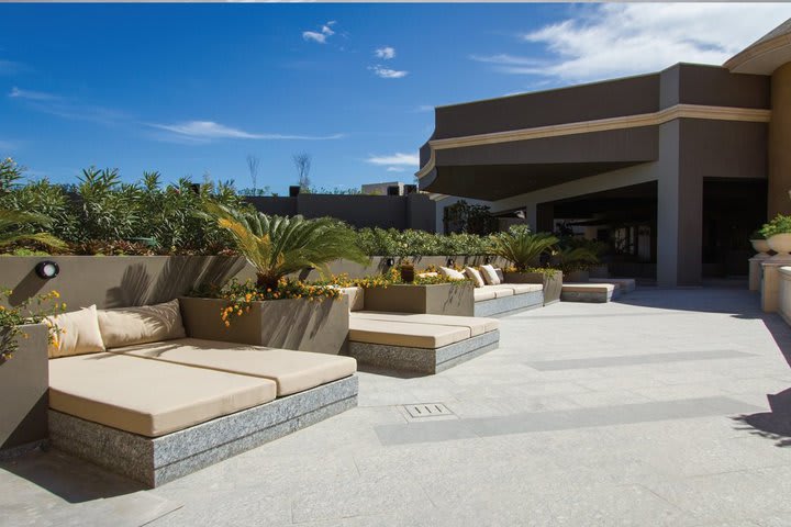 Patio at La Calma residence